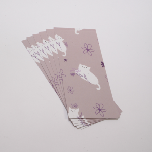 Semne de carte pisica - violet