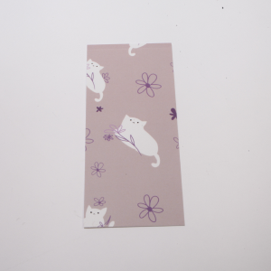Semne de carte pisica - violet
